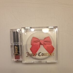 Juicy Couture Lipstick and Compact with Pink Bow